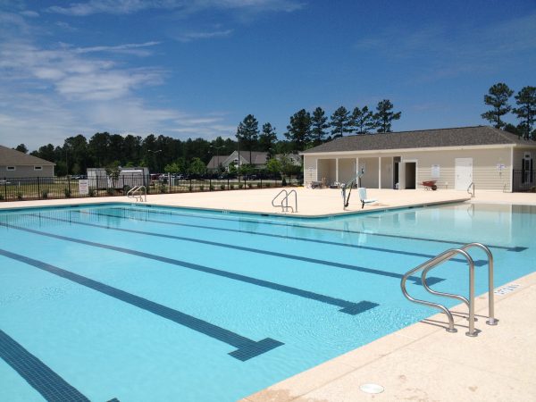 Pool wide shot