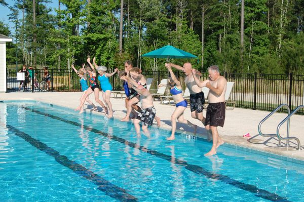 Pool Group Shot