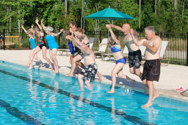 Pool Group Shot