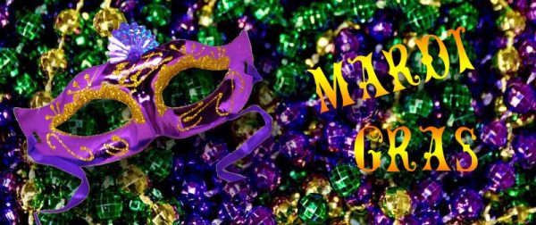 Mardi Gras Banner Graphic