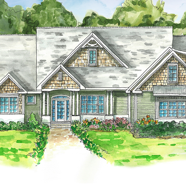 Drake Home Rendering Illustration